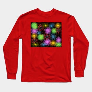 Festive Fireworks Long Sleeve T-Shirt